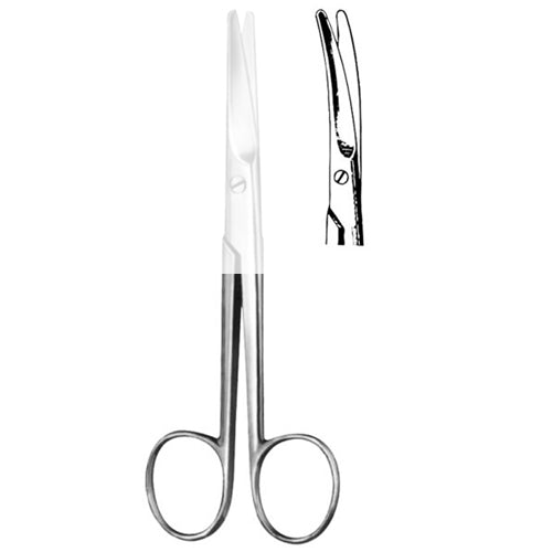 Mayo Scissors- 5 1/2" Curved