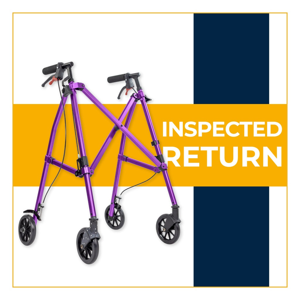 *Inspected Return* 4 Wheel Air Frame Walker