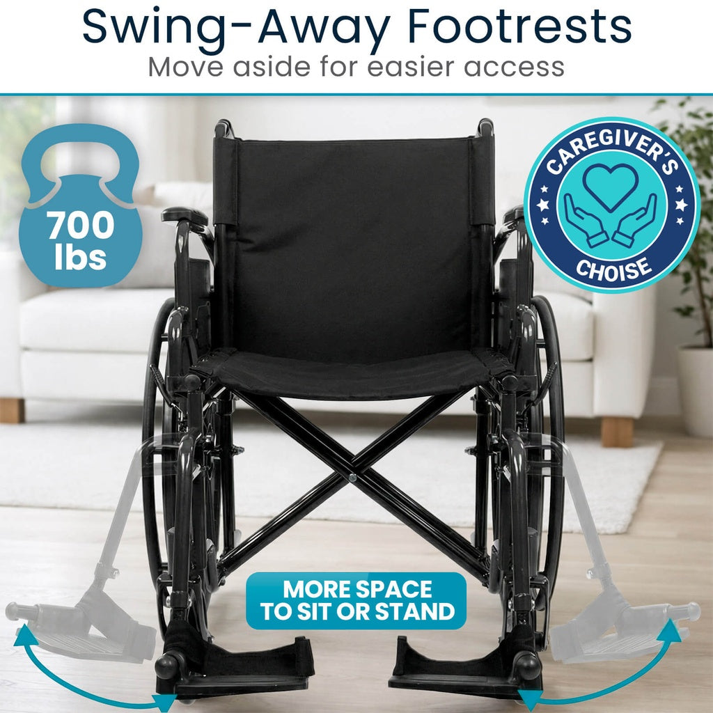 Bariatric Wheelchair (32", 700lbs)
