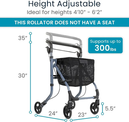 *Inspected Return* Rollator With Cupholder Tray