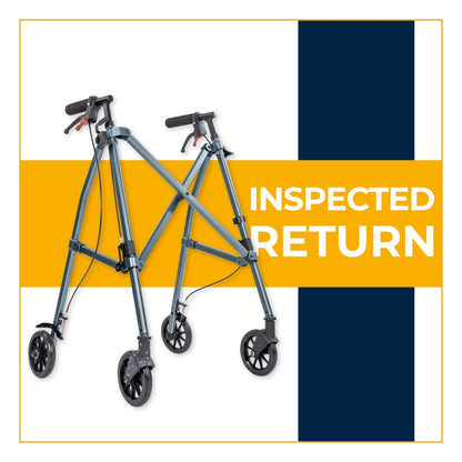 *Inspected Return* 4 Wheel Air Frame Walker