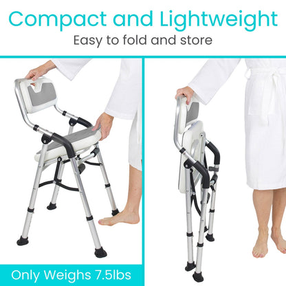 *Inspected Return* Folding Shower Chair