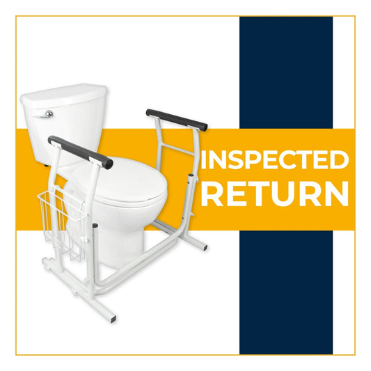 *Inspected Return* Stand Alone Toilet Safety Rail