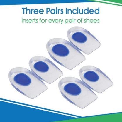 Silicone Heel Cup (3 Pack)