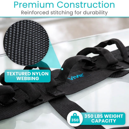 Transfer Belt with Handles - Plastic Buckle
