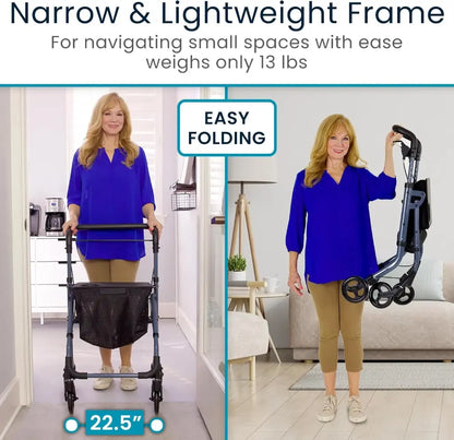 *Inspected Return* Rollator With Cupholder Tray