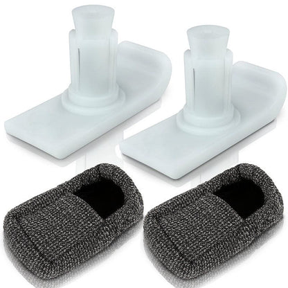 Walker Ski Glides Adjustable With Covers