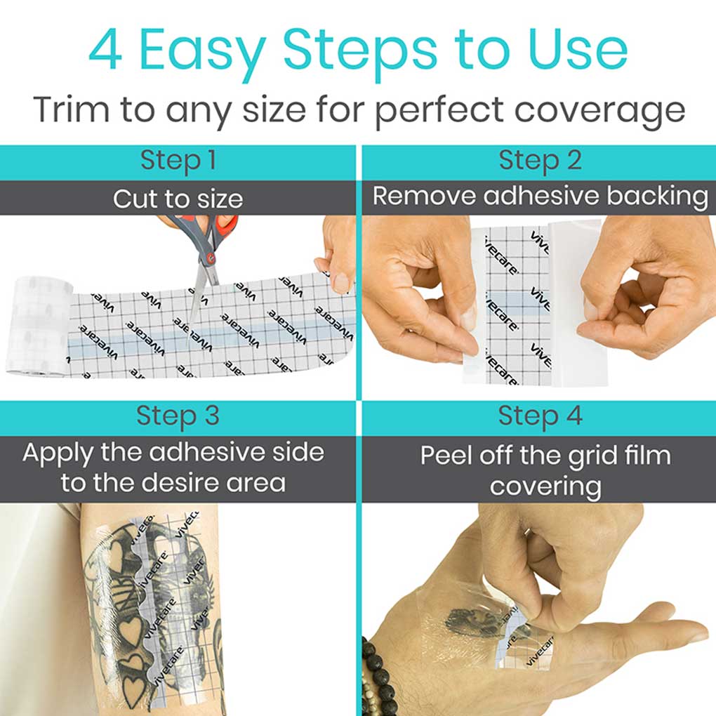 Transparent Adhesive Bandages Vive Care