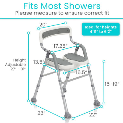 EasyRinse Shower Chair