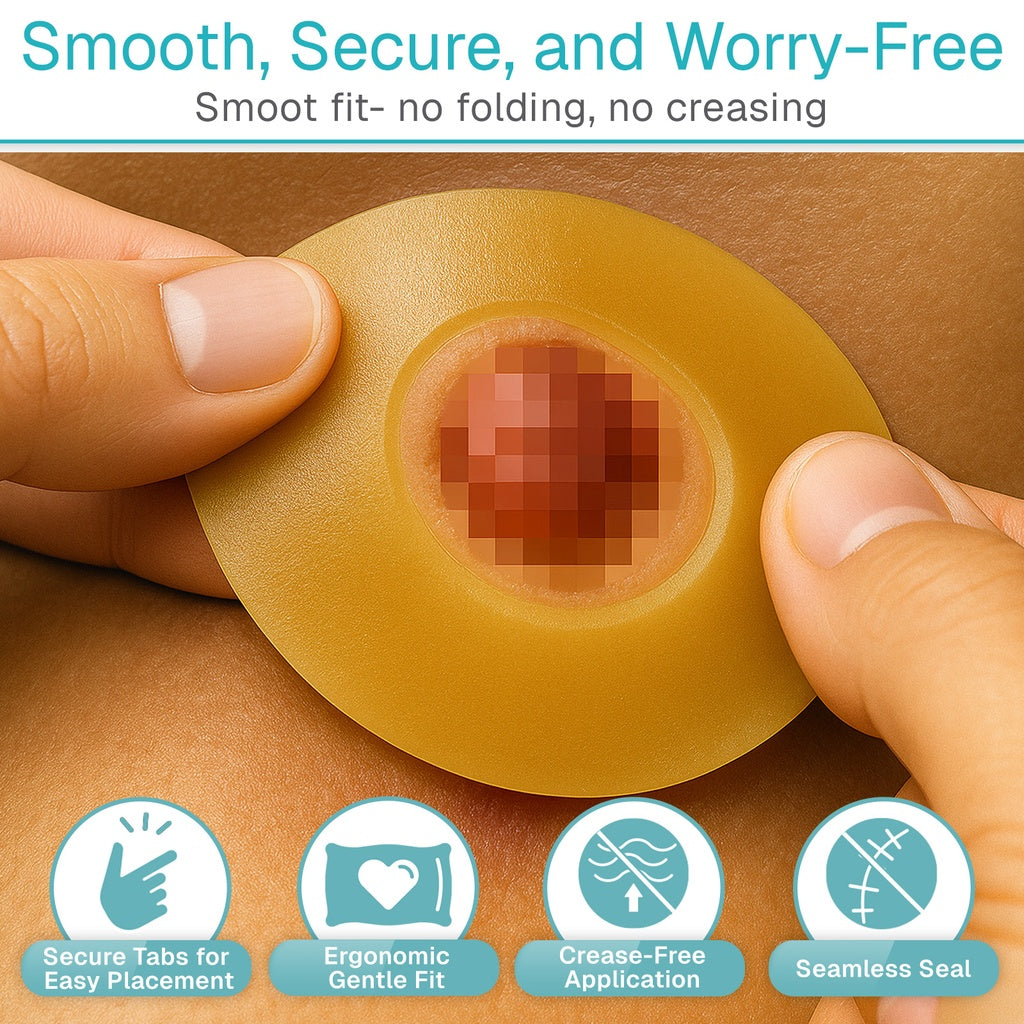 Ostomy Adhesive Barrier Ring