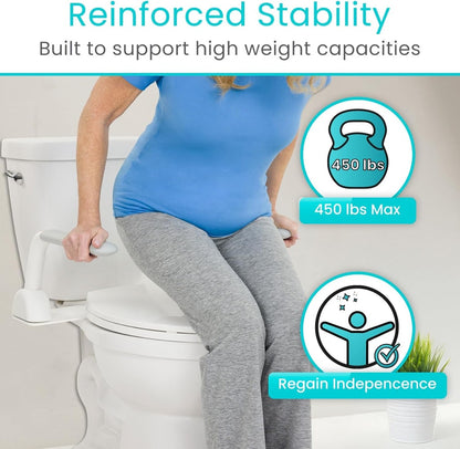 *Inspected Return* Rise Up Toilet Rail