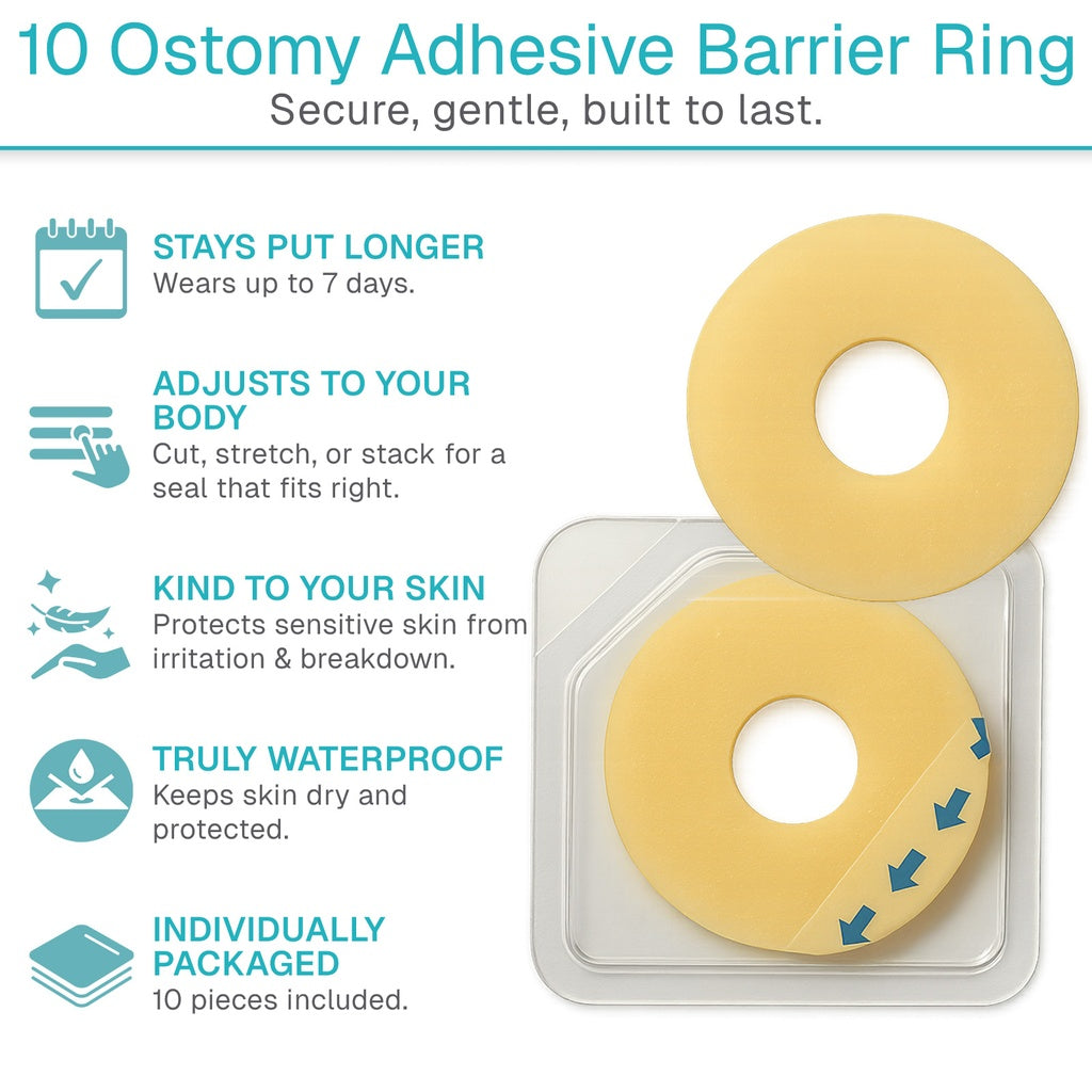 Ostomy Adhesive Barrier Ring