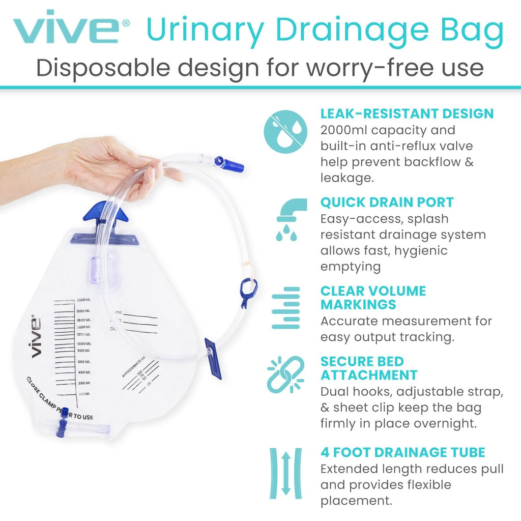 Urinary Drainage Bags Bedside