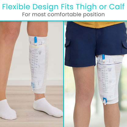 Catheter Leg Bag Holder Sleeves (Pair)