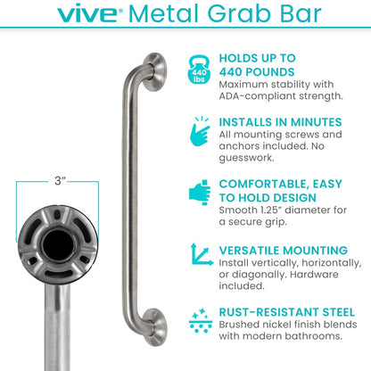 Metal Grab Bar