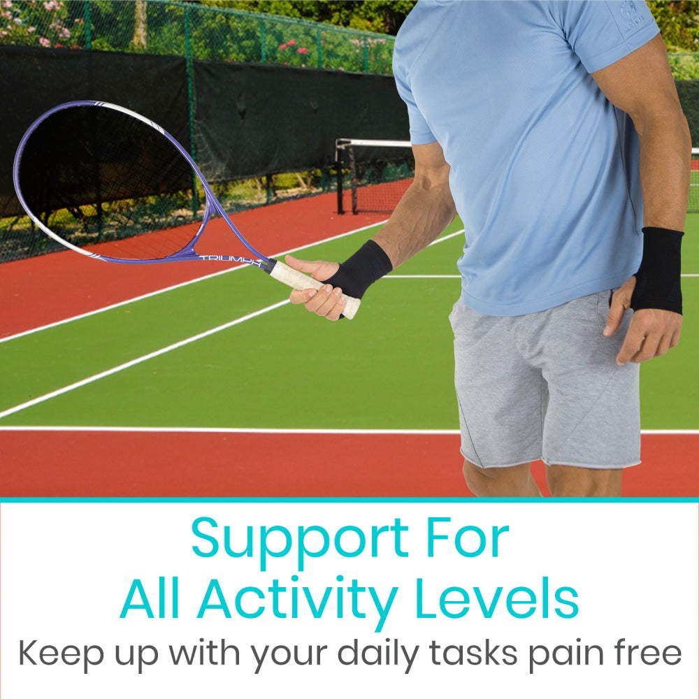 Wrist Compression Sleeve Black