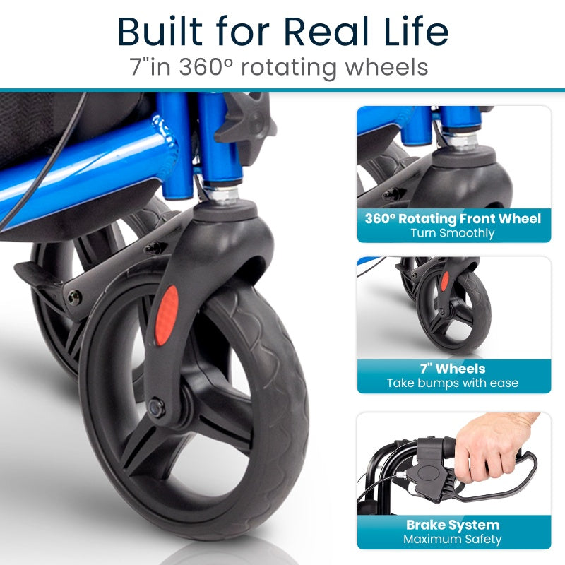 *Inspected Return* Tri-Rollator With Seat