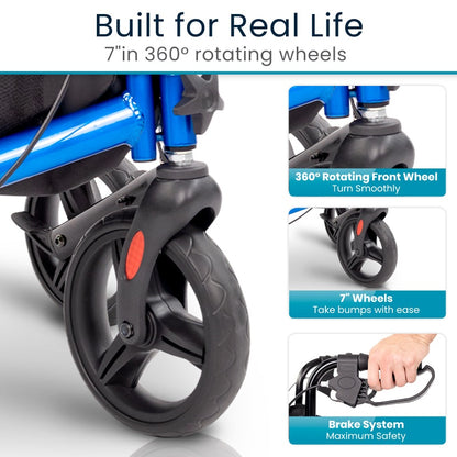 *Inspected Return* Tri-Rollator With Seat