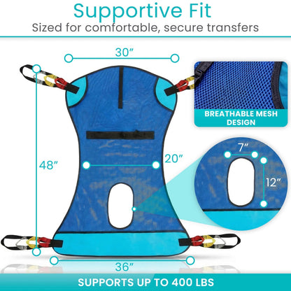 Lift Sling with Opening