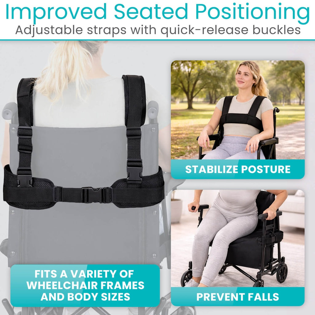 Torso Support Wheelchair Harness