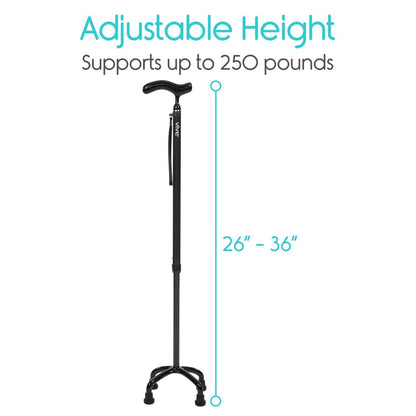 Carbon Fiber Quad Cane