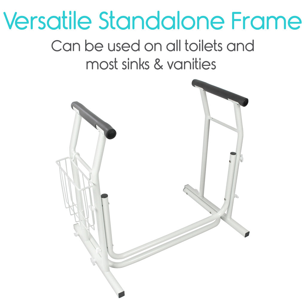 *Inspected Return* Stand Alone Toilet Safety Rail