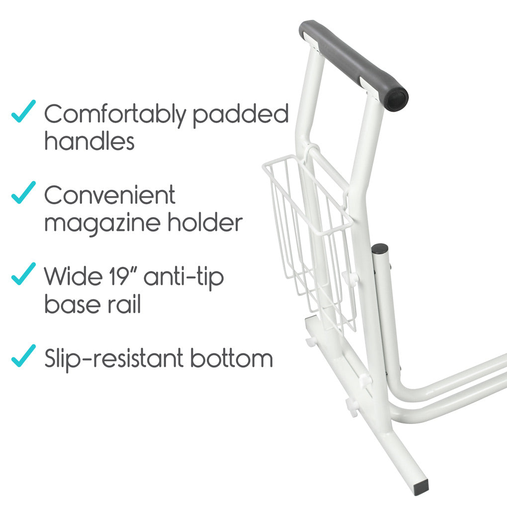 *Inspected Return* Stand Alone Toilet Safety Rail
