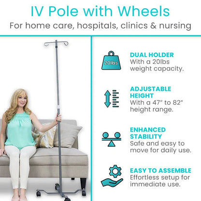 *Inspected Return* IV Pole