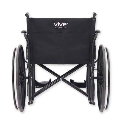 Heavy Duty Wheelchair (22"-24", 450 lbs)