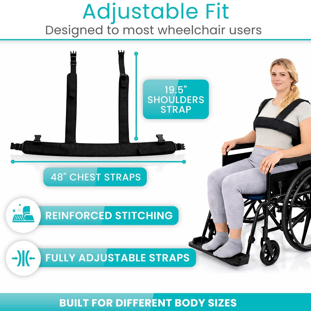 Torso Support Wheelchair Harness