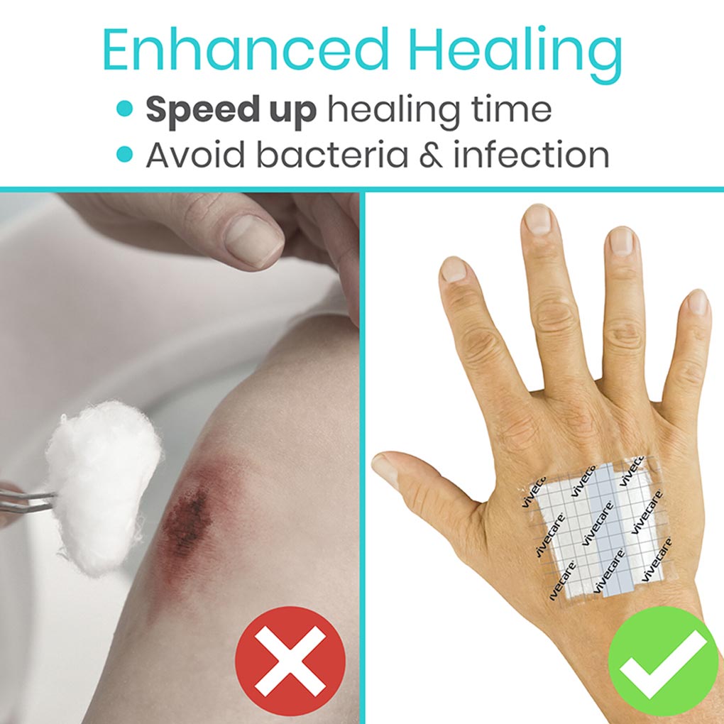 Transparent Adhesive Bandages Vive Care