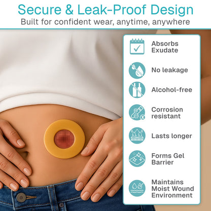 Ostomy Adhesive Barrier Ring
