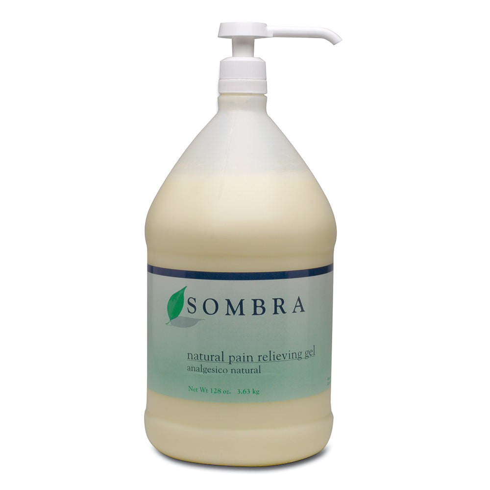 SOMBRA ORIGINAL WARM THERAPY NATURAL PAIN RELIEVING GEL GALLON BOTTLE