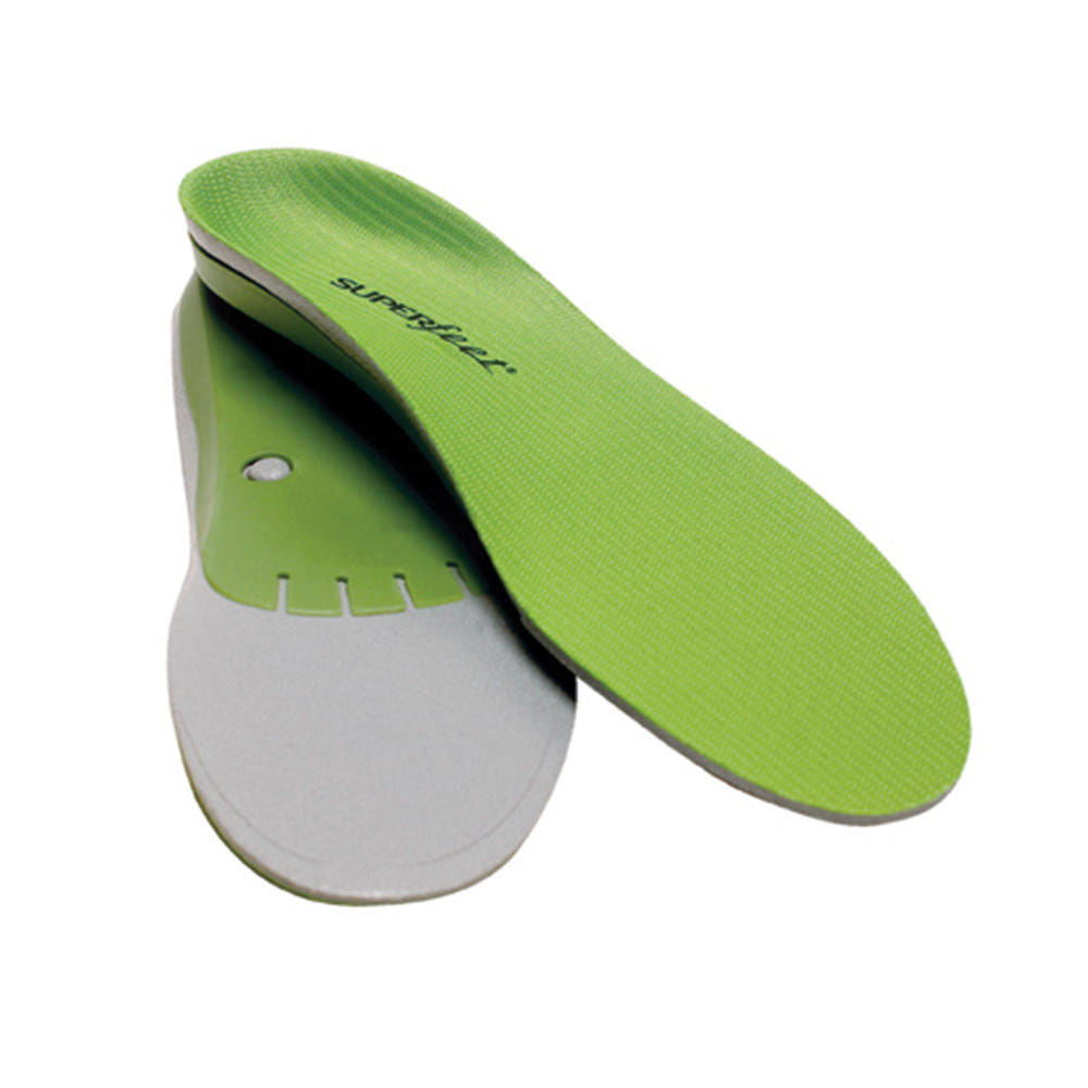 SUPERFEET GREEN PREMIUM INSOLES-E  MEN'S 9.5-11 / WOMEN'S 10.5-12