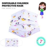 Disposable Children Protective Mask for ages 3-12, Variety of images to choose from , 7 per pack