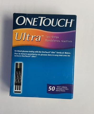 LifeScan OneTouch Ultra Black Test Strips, 50/bx